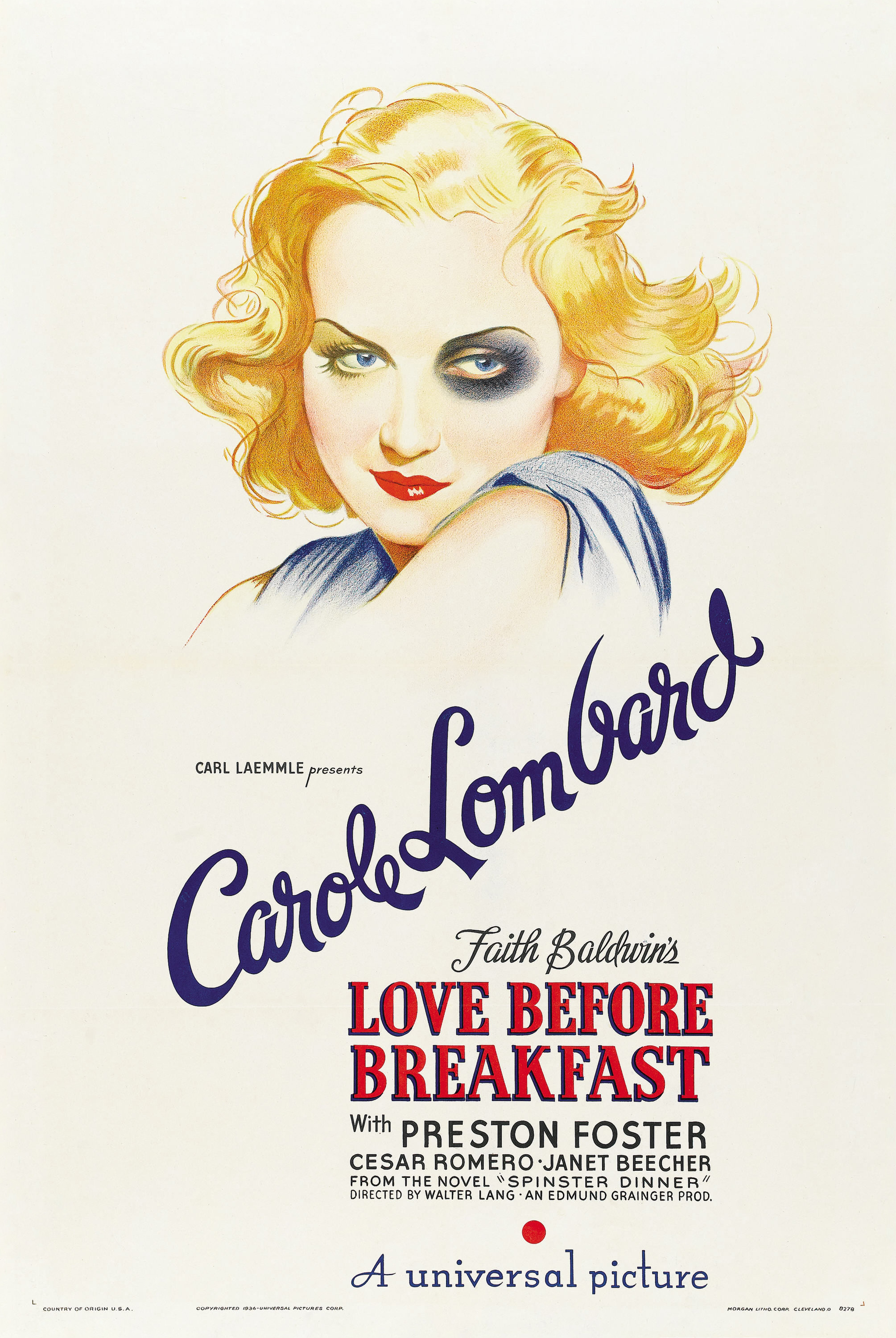 Love Before Breakfast (1936) starring Carole Lombard on DVD on DVD