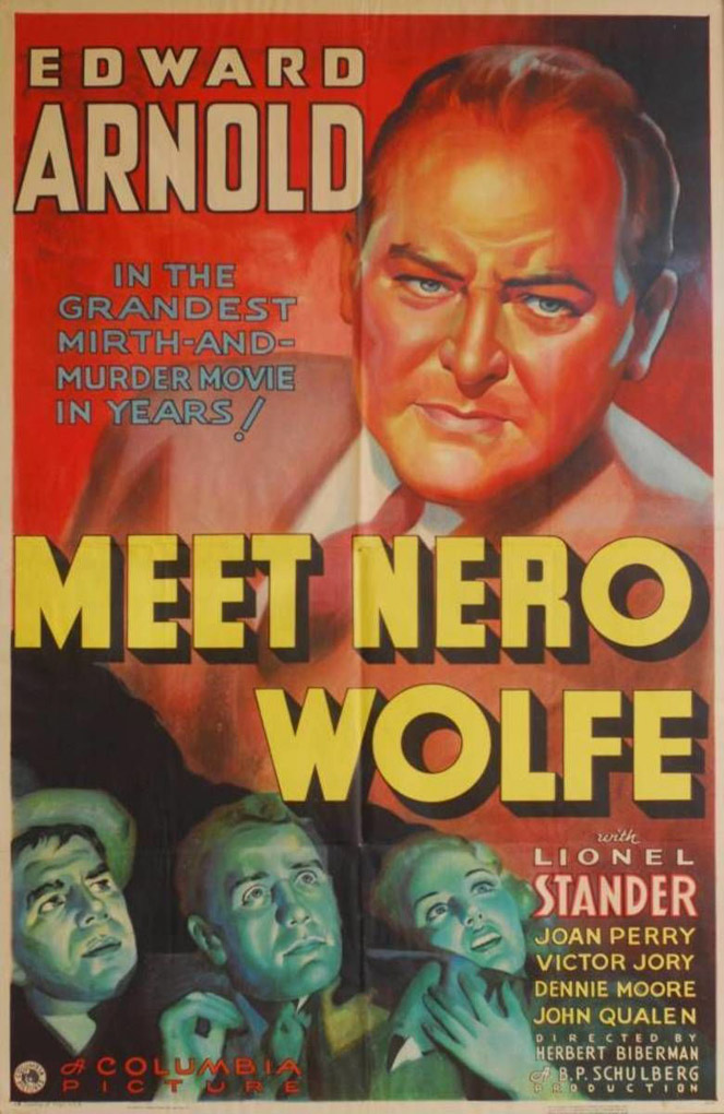 Meet Nero Wolfe (1936) starring Edward Arnold on DVD on DVD