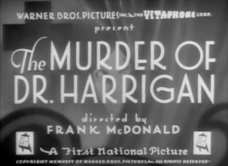 The Murder of Dr. Harrigan (1936) Screenshot 1