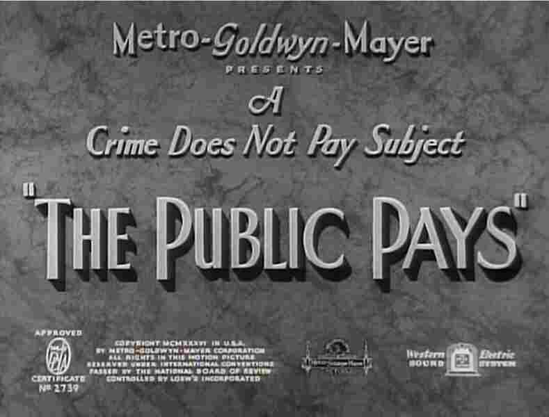 The Public Pays (1936) Screenshot 1