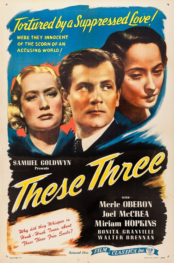 These Three (1936) with English Subtitles on DVD on DVD