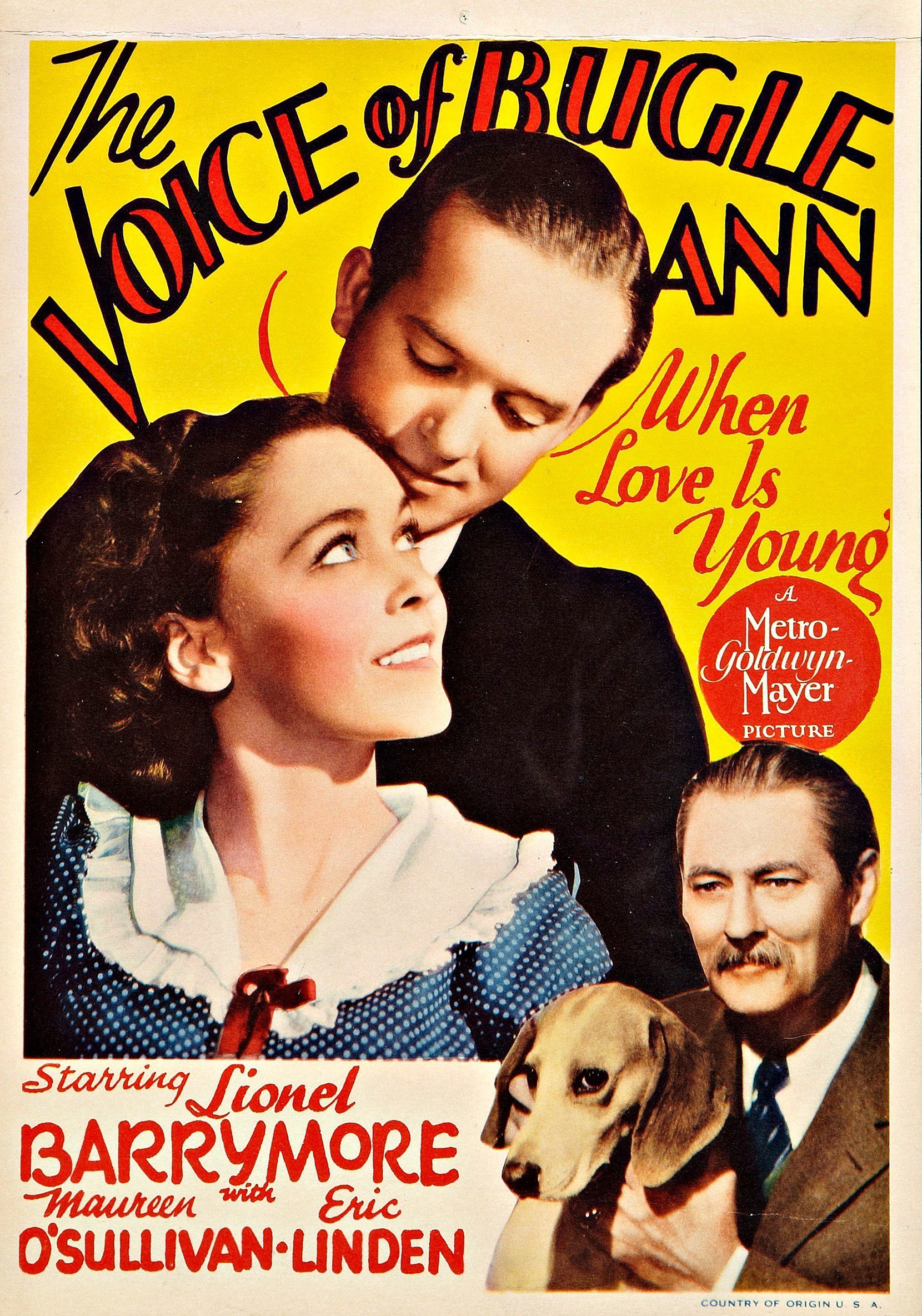 The Voice of Bugle Ann (1936) starring Lionel Barrymore on DVD on DVD