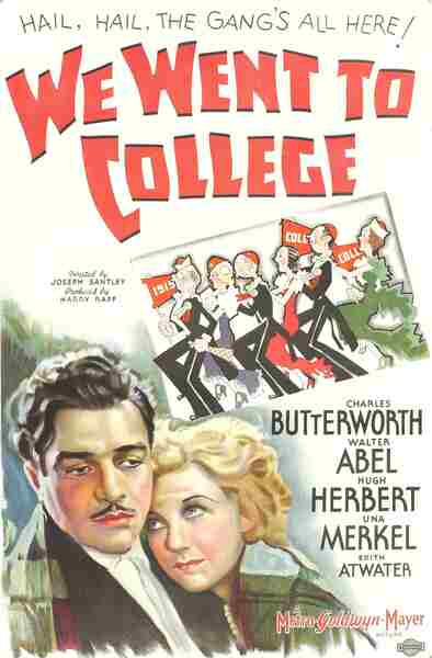 We Went to College (1936) starring Charles Butterworth on DVD on DVD