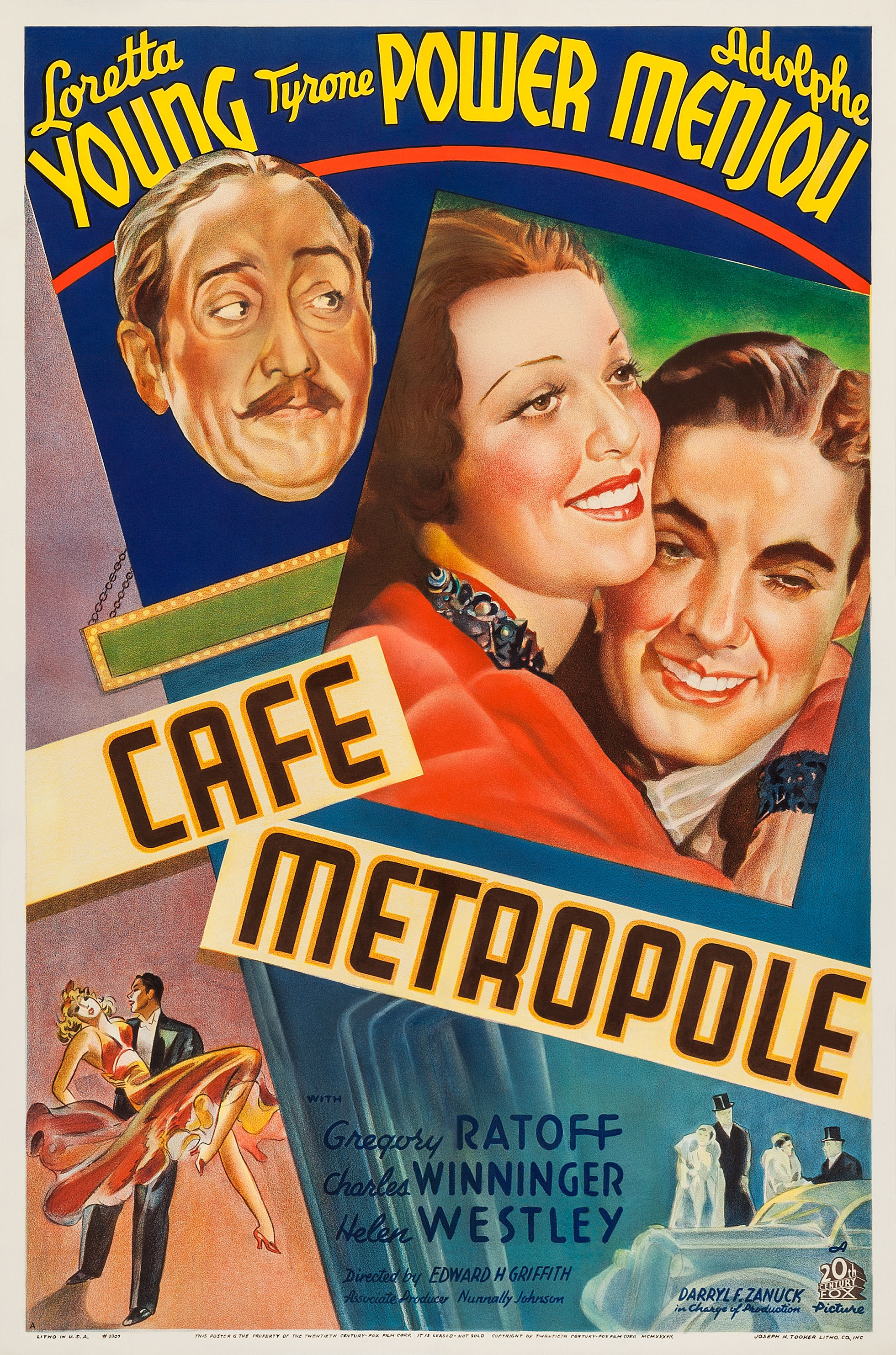 Café Metropole (1937) with English Subtitles on DVD on DVD