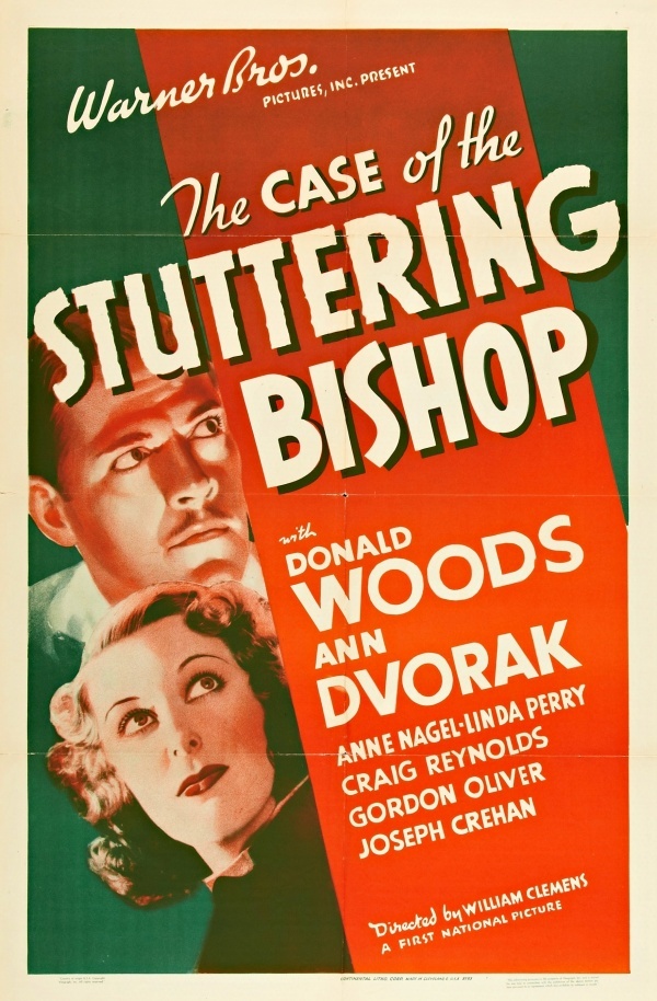 The Case of the Stuttering Bishop (1937) starring Donald Woods on DVD on DVD