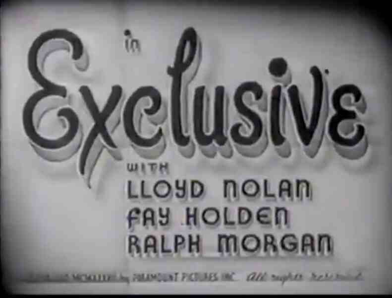 Exclusive (1937) Screenshot 2