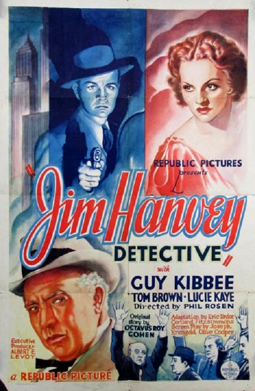 Jim Hanvey, Detective (1937) starring Guy Kibbee on DVD on DVD
