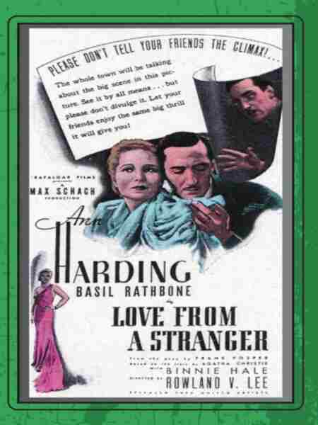 A Night of Terror (1937) starring Ann Harding on DVD DVD A Night of Terror (1937) Screenshot 1