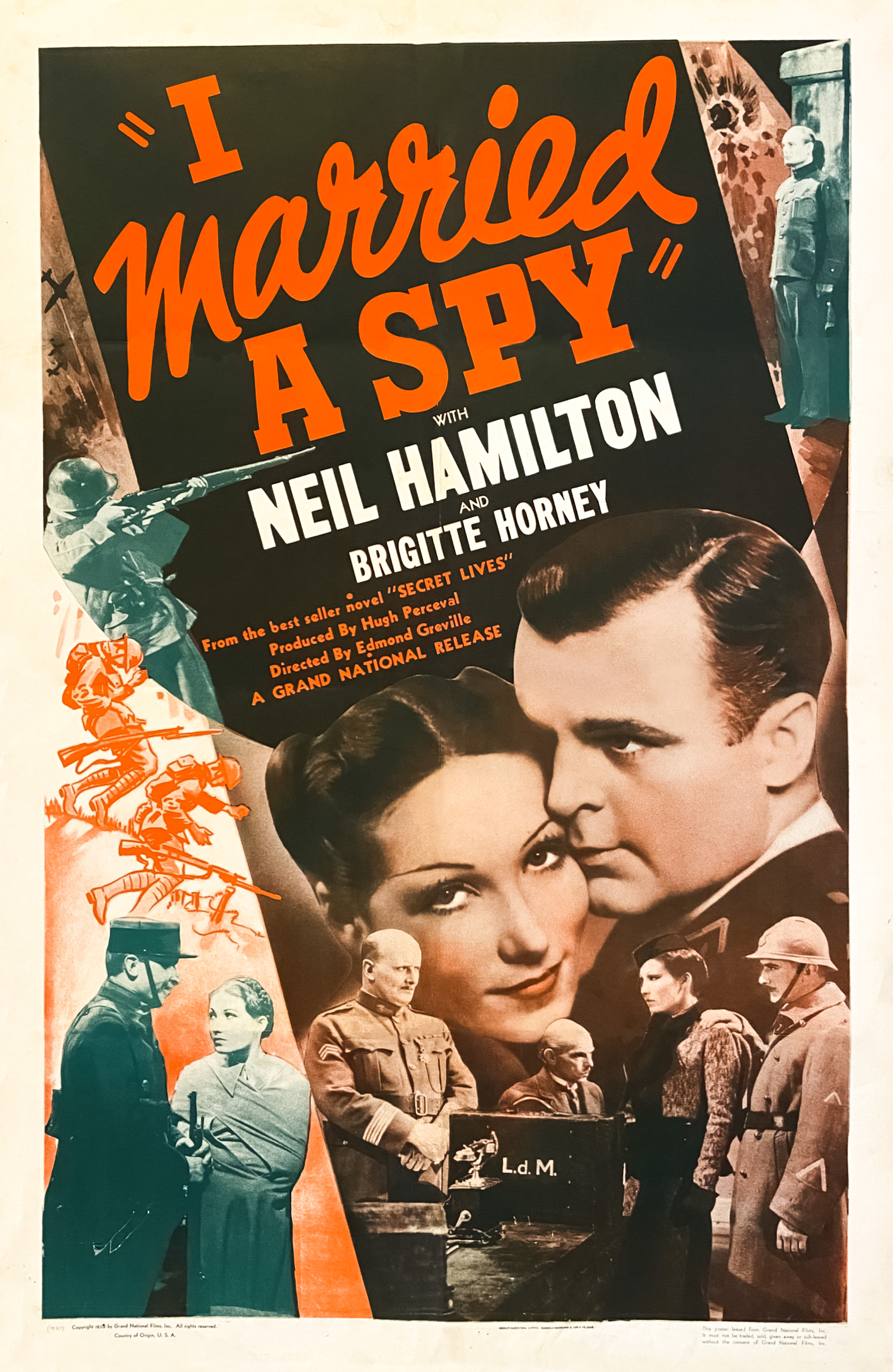 I Married a Spy (1937) starring Brigitte Horney on DVD on DVD