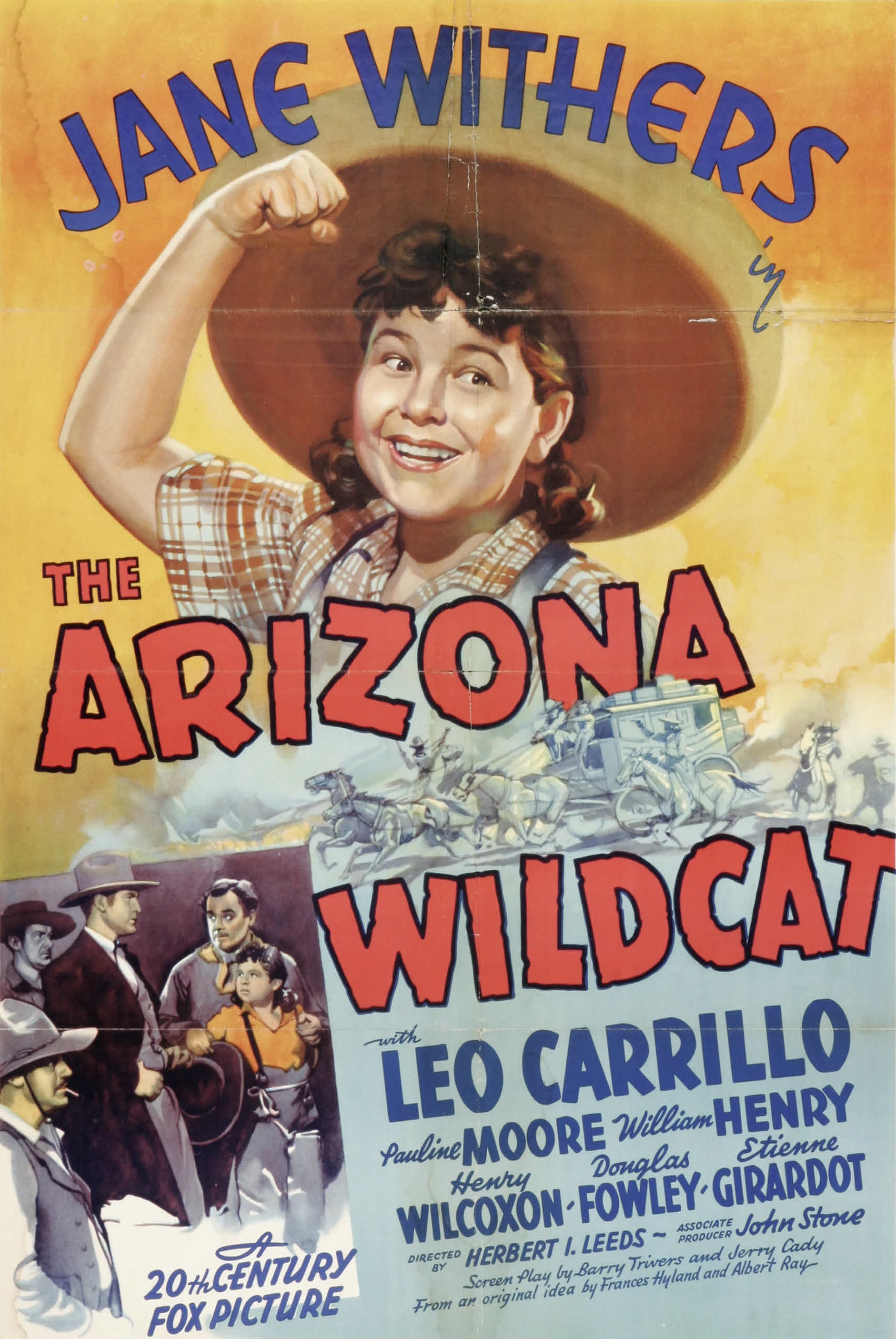 The Arizona Wildcat (1939) starring Jane Withers on DVD on DVD