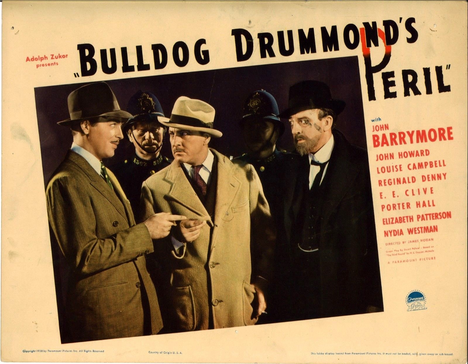 Bulldog Drummond's Peril (1938) Screenshot 3