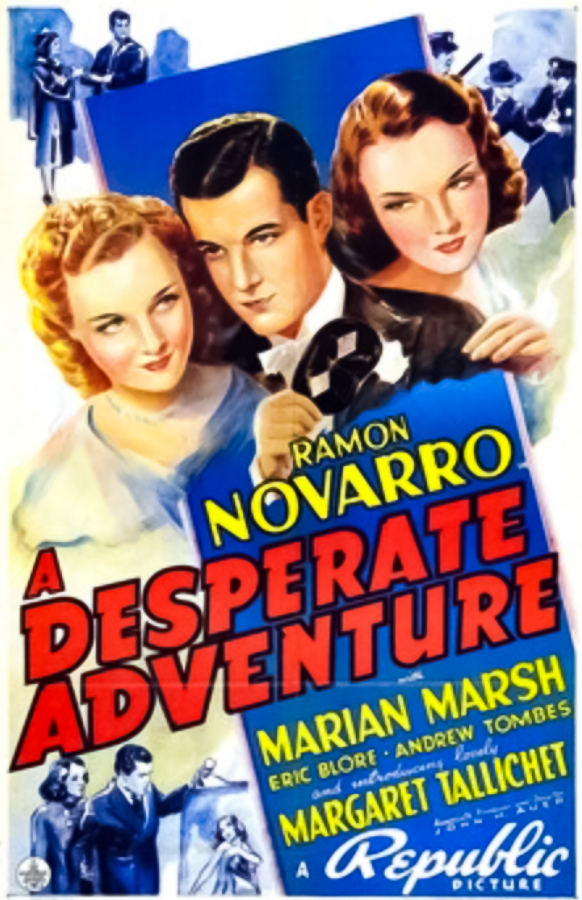 A Desperate Adventure (1938) starring Ramon Novarro on DVD on DVD