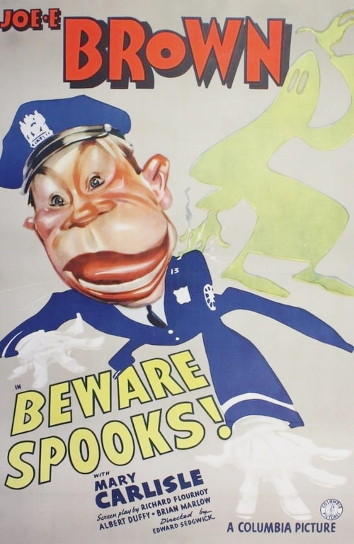 Beware Spooks! (1939) starring Joe E. Brown on DVD on DVD