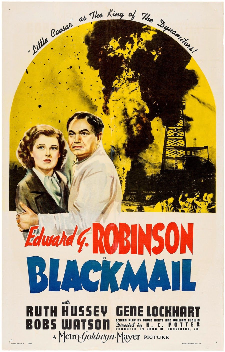 Blackmail (1939) starring Edward G. Robinson on DVD on DVD