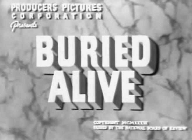 Buried Alive (1939) Screenshot 3