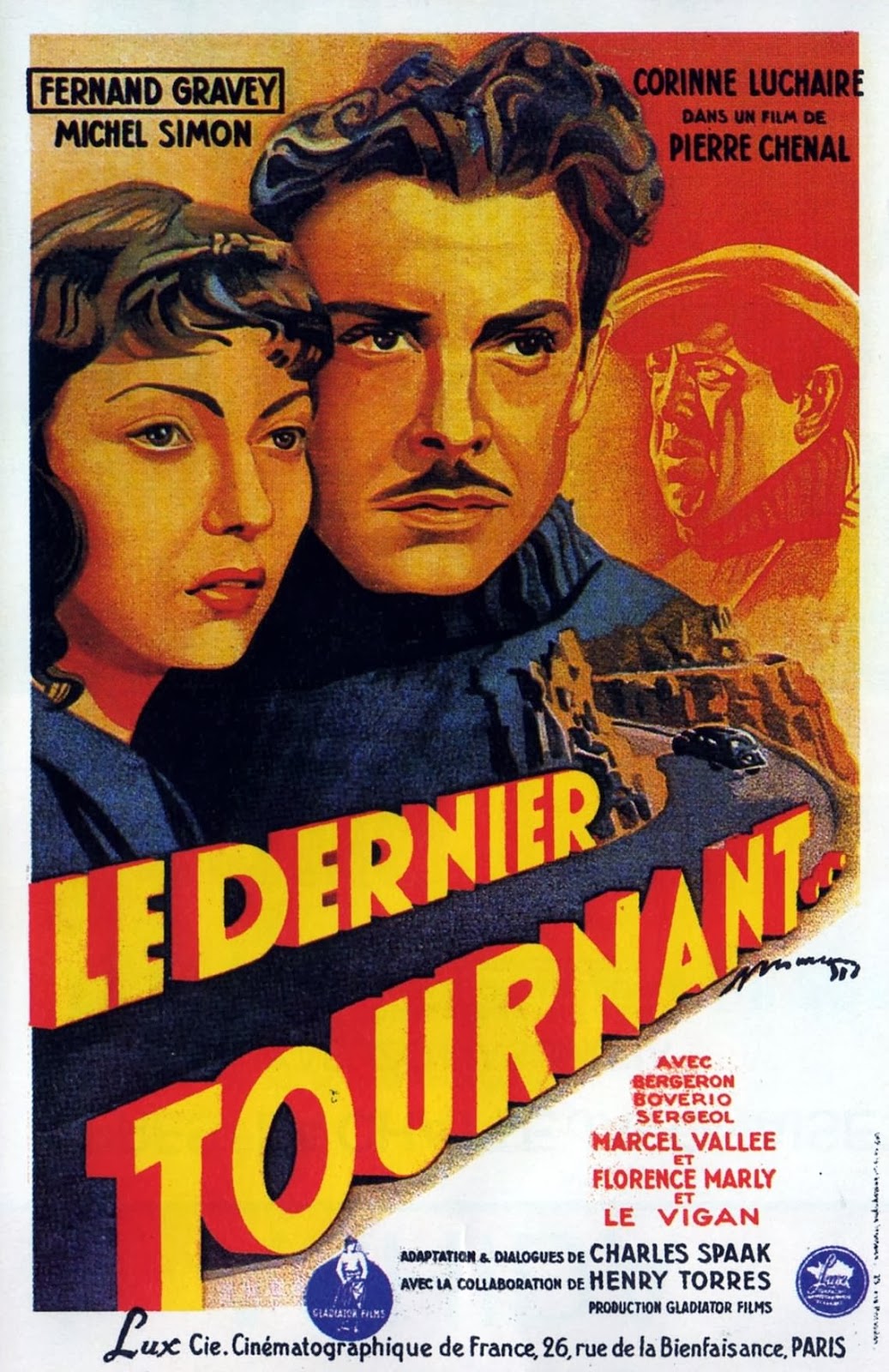 Le dernier tournant (1939) with English Subtitles on DVD on DVD