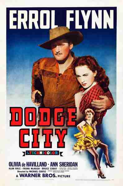Dodge City (1939) starring Errol Flynn on DVD on DVD