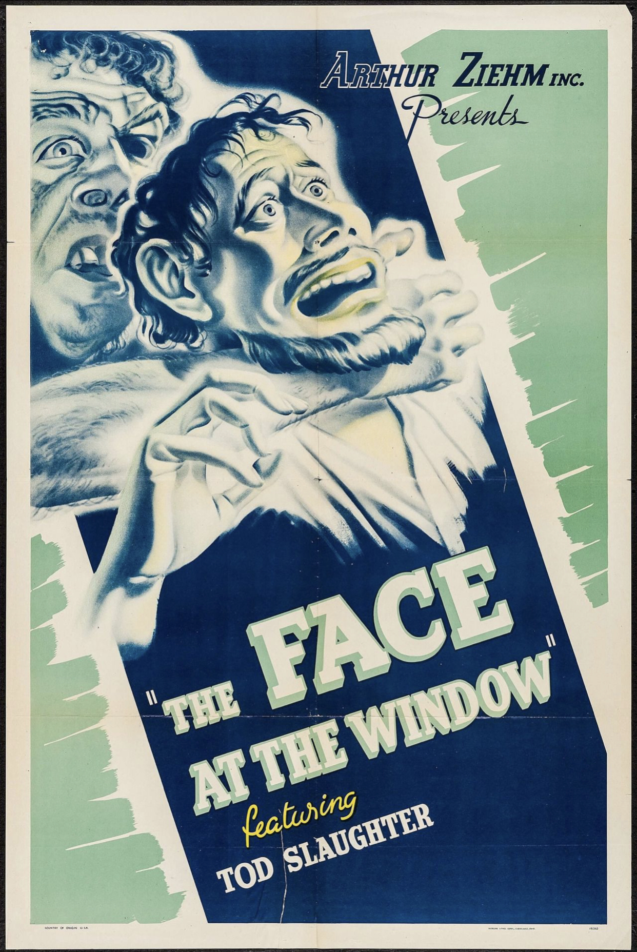 The Face at the Window (1939) starring Tod Slaughter on DVD on DVD