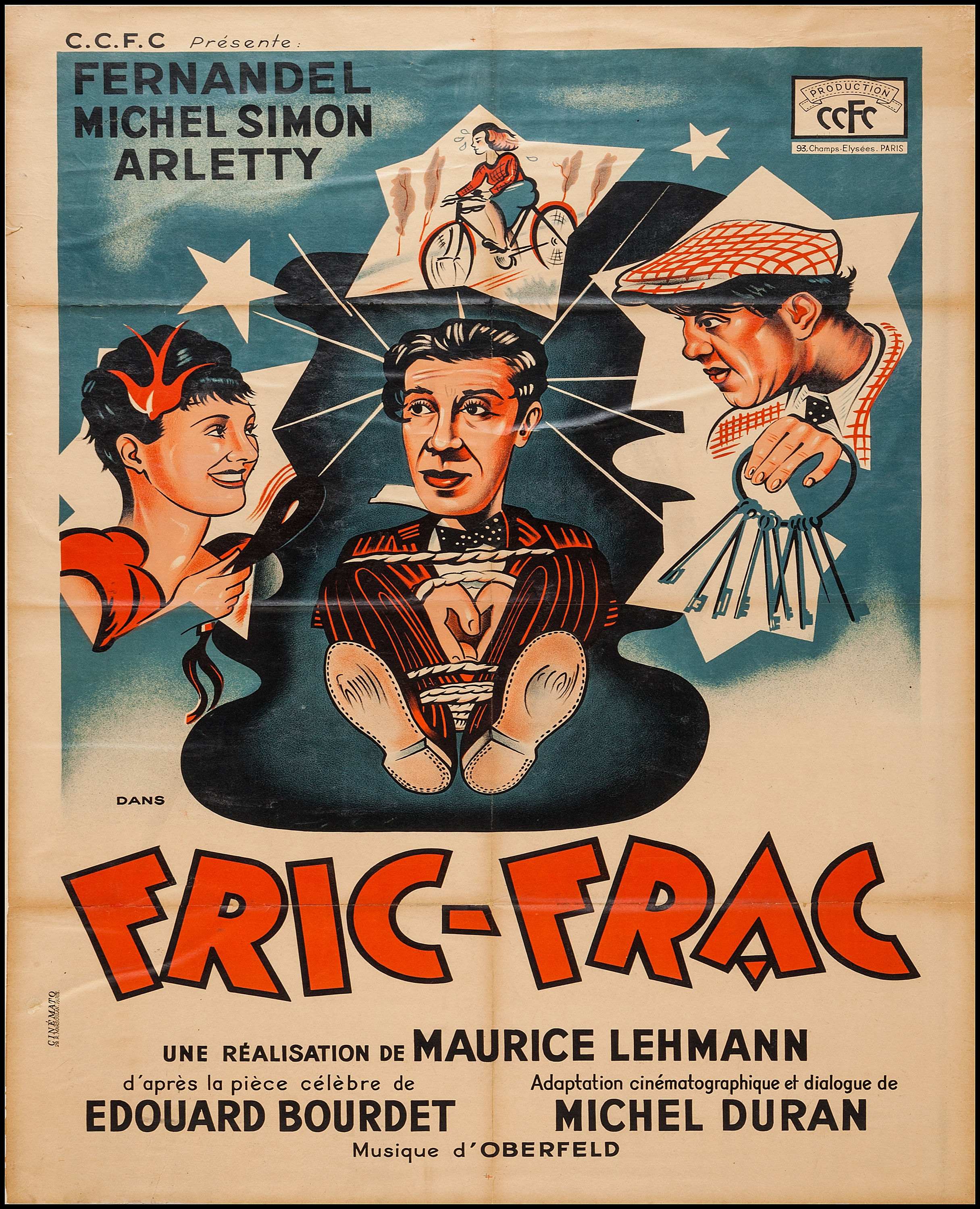 Fric-Frac (1939) with English Subtitles on DVD on DVD