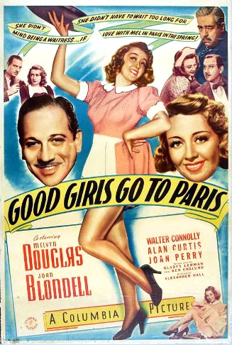 Good Girls Go to Paris (1939) starring Melvyn Douglas on DVD on DVD