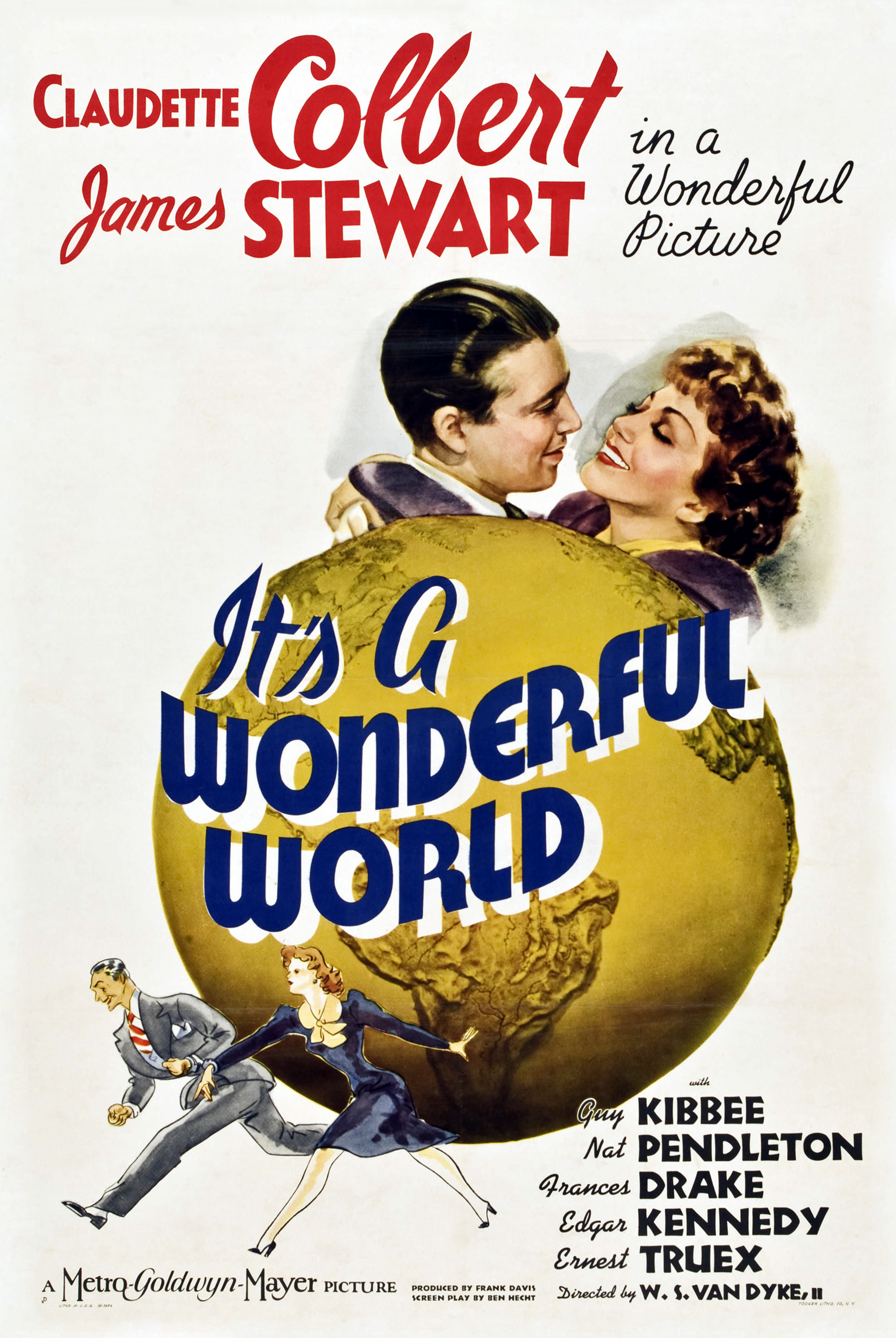 It's a Wonderful World (1939) starring Claudette Colbert on DVD on DVD