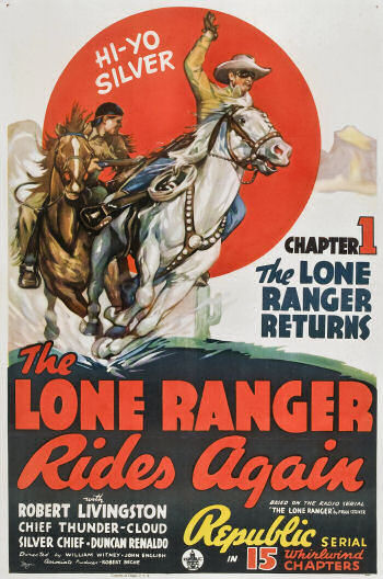 The Lone Ranger Rides Again (1939) starring Robert Livingston on DVD on DVD