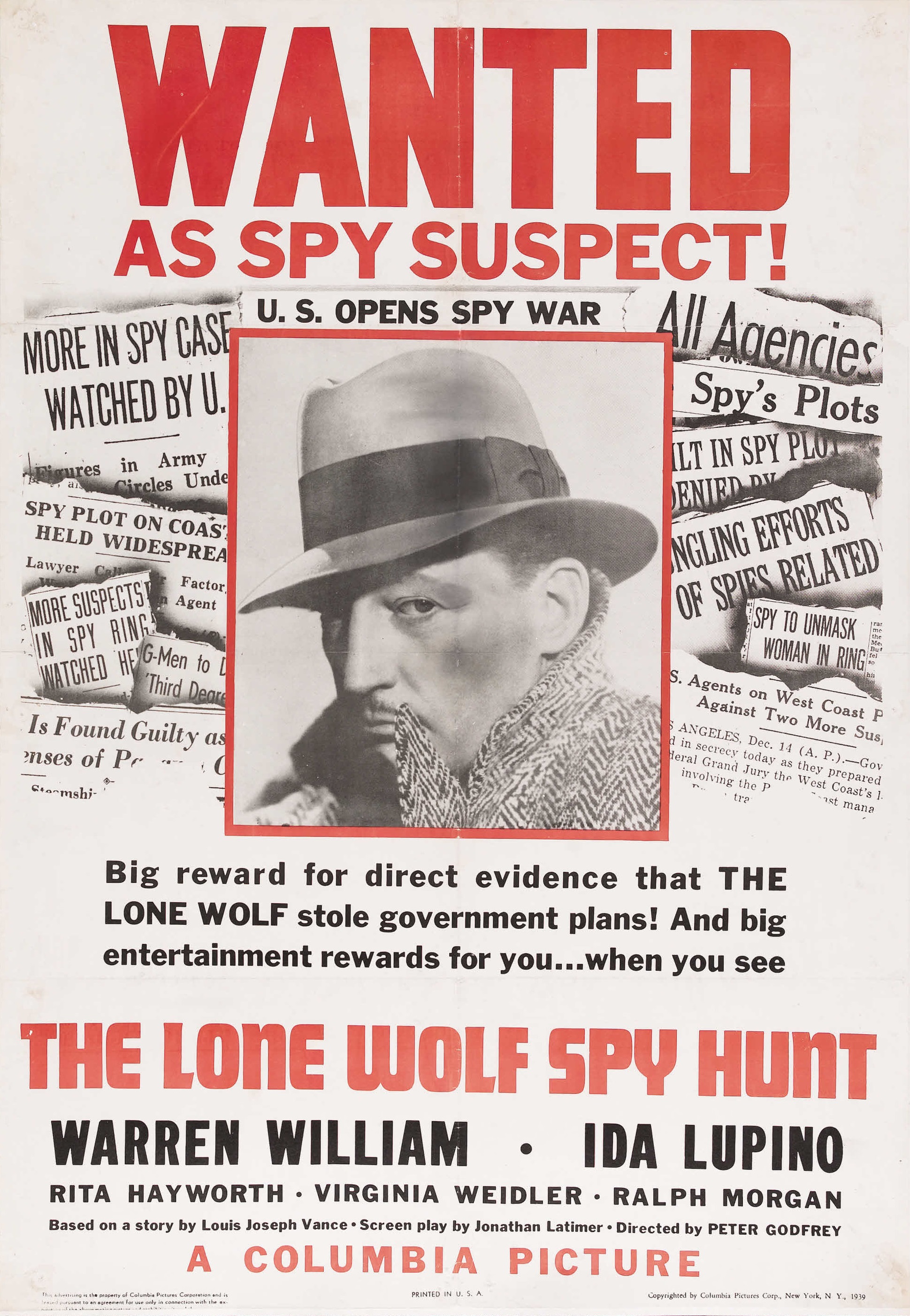 The Lone Wolf Spy Hunt (1939) Screenshot 4