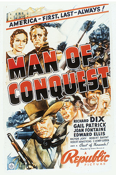 Man of Conquest (1939) starring Richard Dix on DVD on DVD
