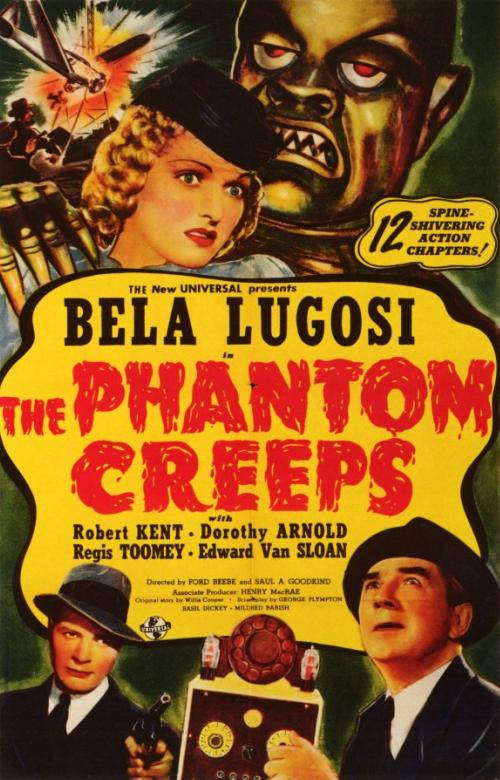 The Phantom Creeps (1939) starring Bela Lugosi on DVD on DVD