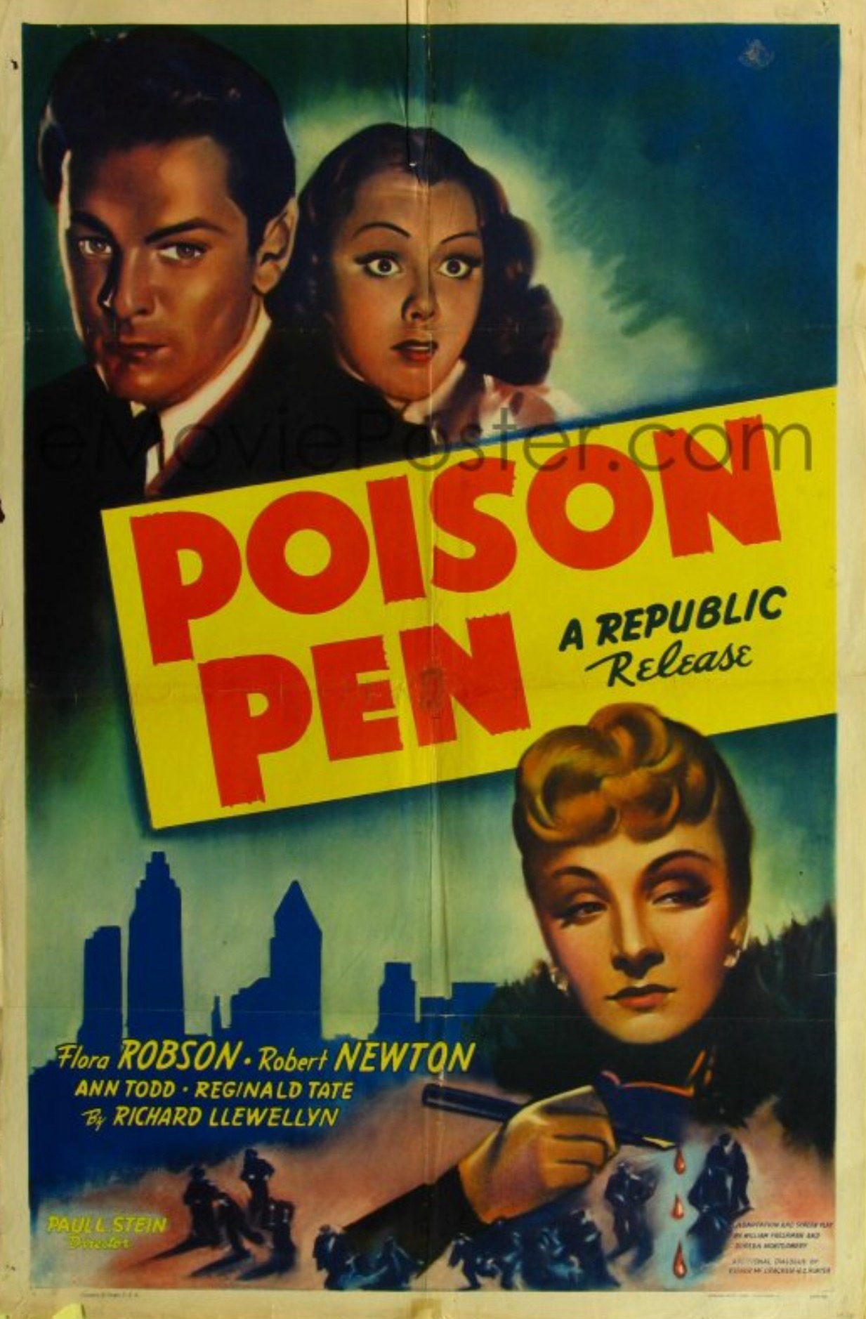 Poison Pen (1939) starring Flora Robson on DVD on DVD