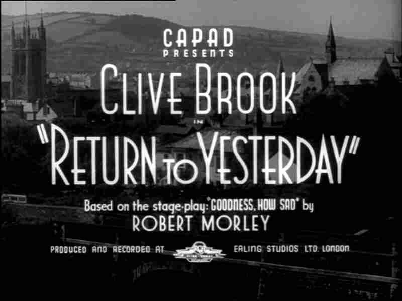 Return to Yesterday (1940) Screenshot 1