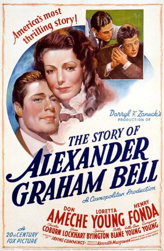 The Story of Alexander Graham Bell (1939) starring Don Ameche on DVD on DVD