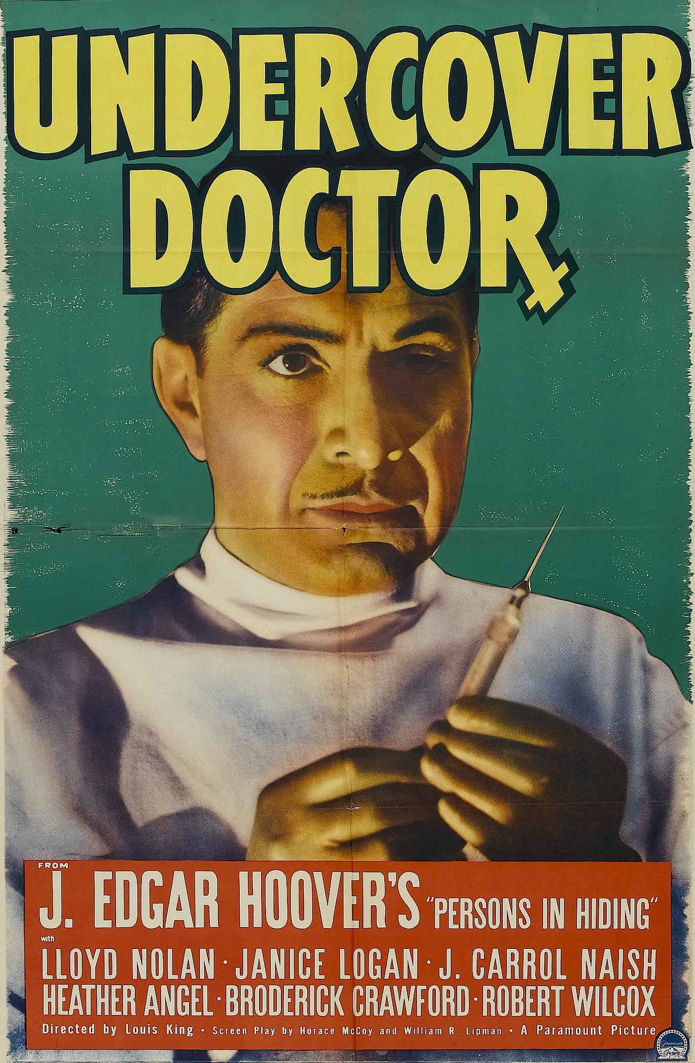 Undercover Doctor (1939) starring Lloyd Nolan on DVD on DVD