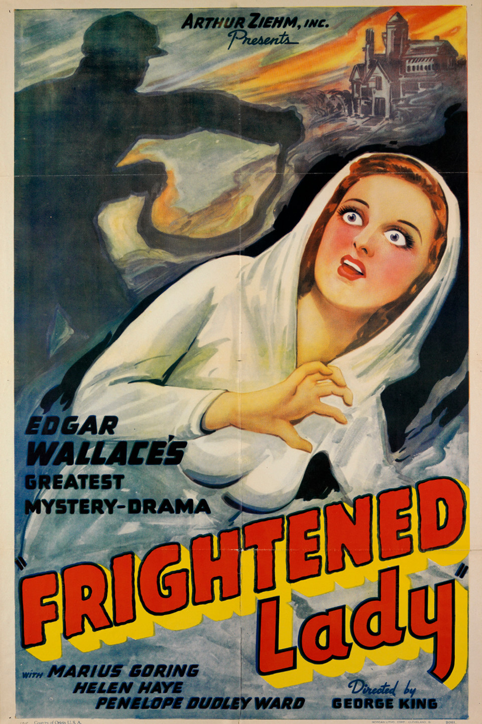 The Frightened Lady (1940) starring Marius Goring on DVD on DVD