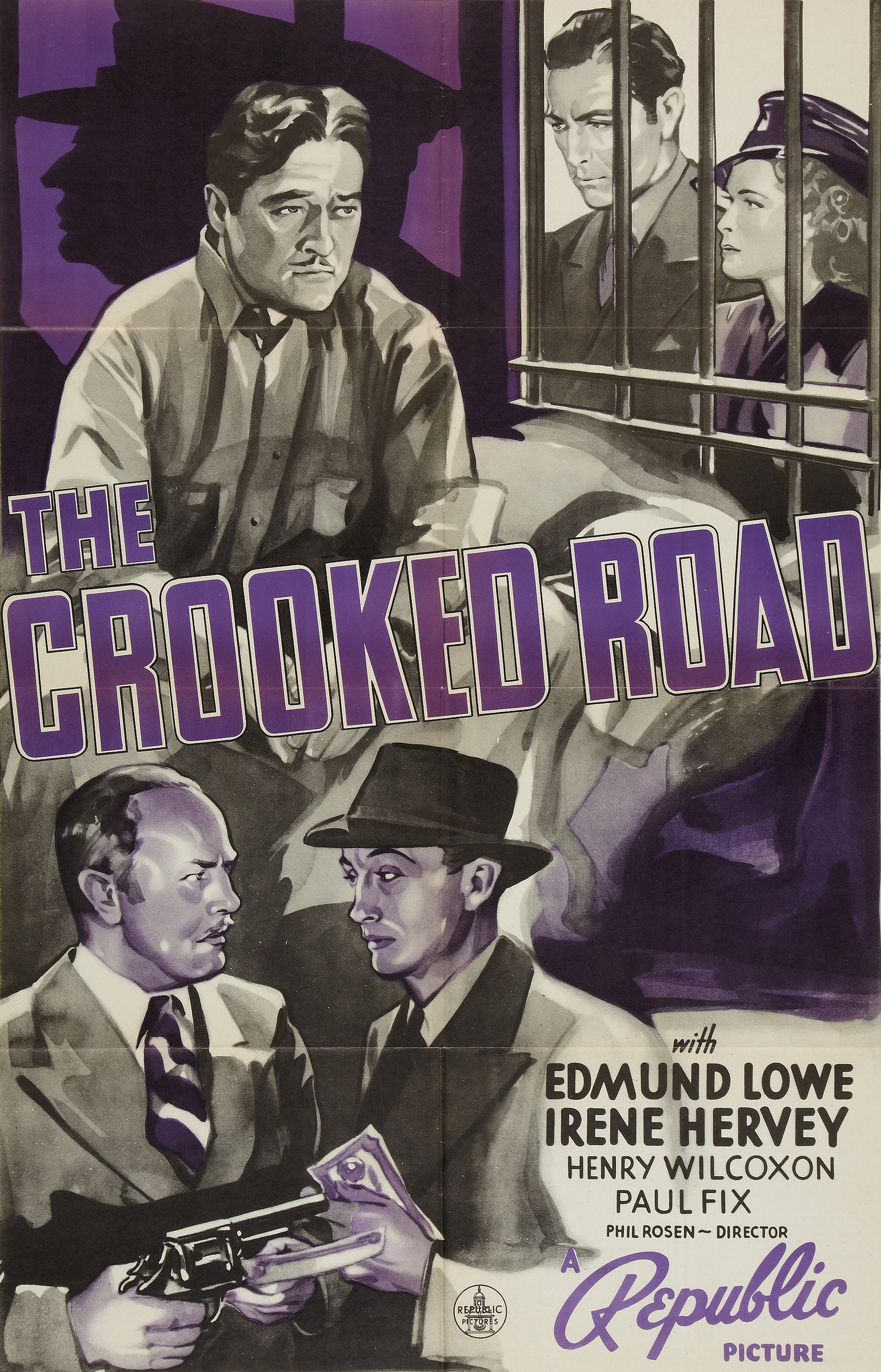 The Crooked Road (1940) starring Edmund Lowe on DVD on DVD
