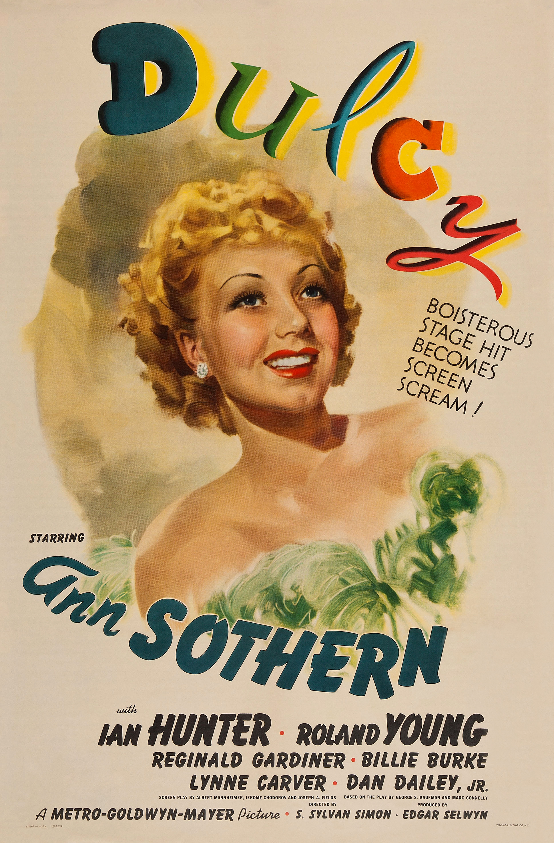Dulcy (1940) starring Ann Sothern on DVD on DVD