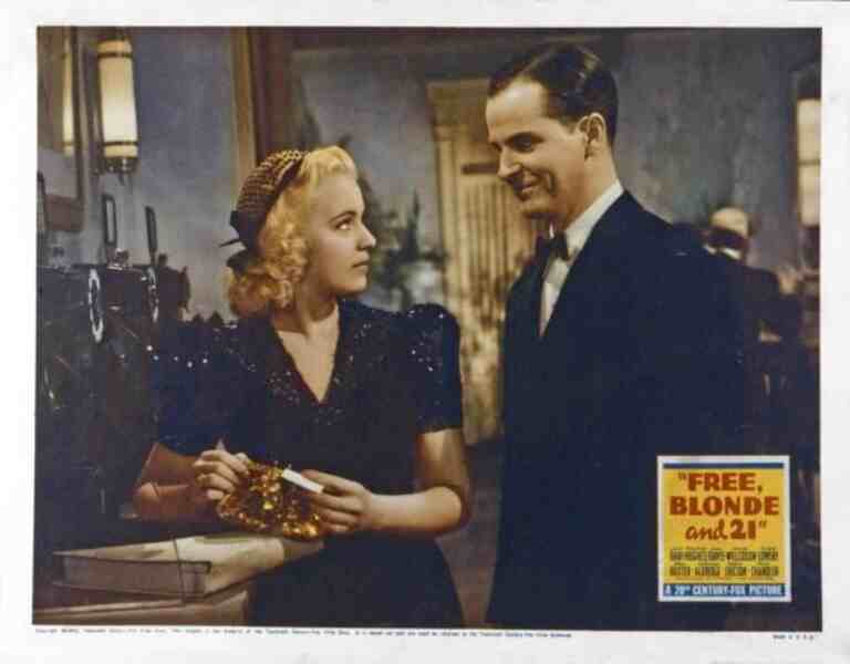 Free, Blonde and 21 (1940) Screenshot 5
