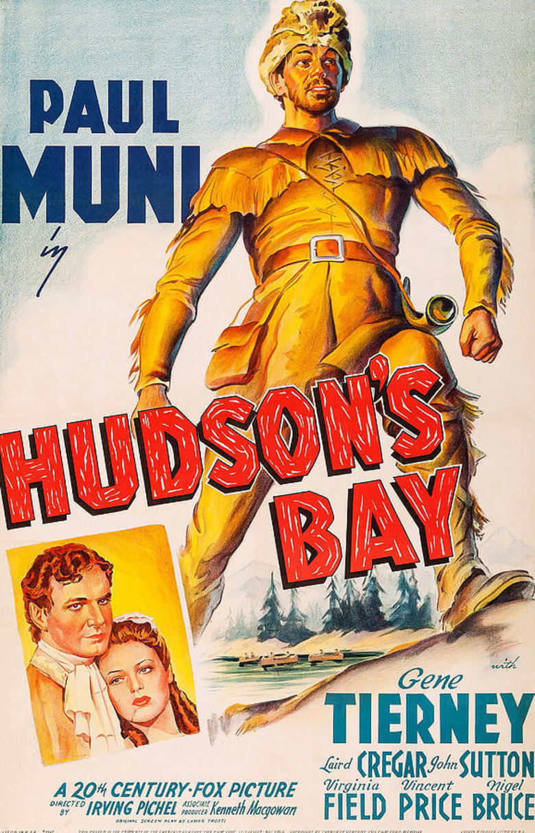 Hudson's Bay (1941) starring Paul Muni on DVD on DVD