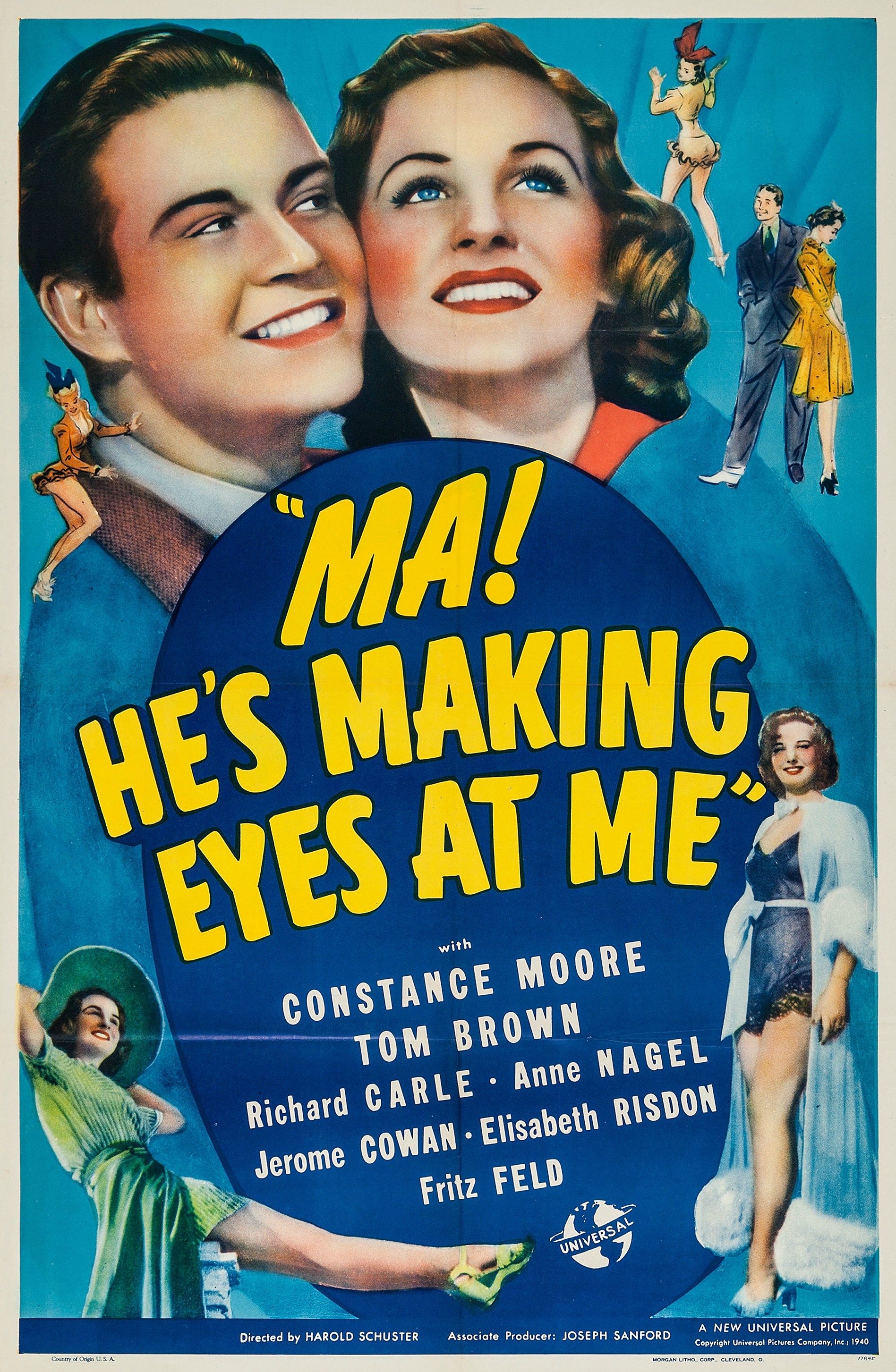 Ma! He's Making Eyes at Me (1940) Screenshot 3 