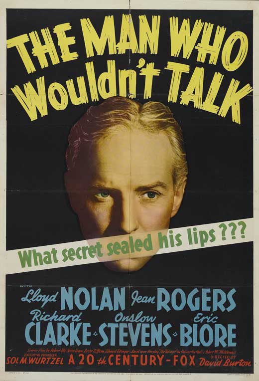 The Man Who Wouldn't Talk (1940) Screenshot 2