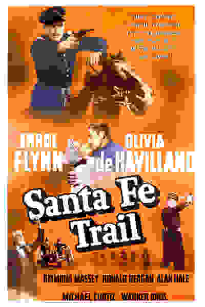 Santa Fe Trail (1940) starring Errol Flynn on DVD on DVD