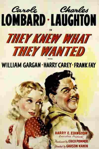 They Knew What They Wanted (1940) with English Subtitles on DVD on DVD