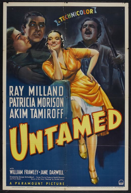 Untamed (1940) starring Ray Milland on DVD on DVD