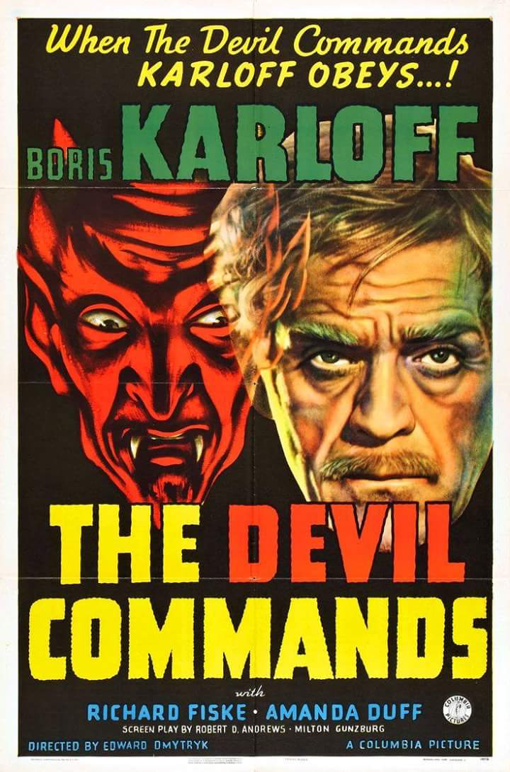 The Devil Commands (1941) starring Boris Karloff on DVD on DVD