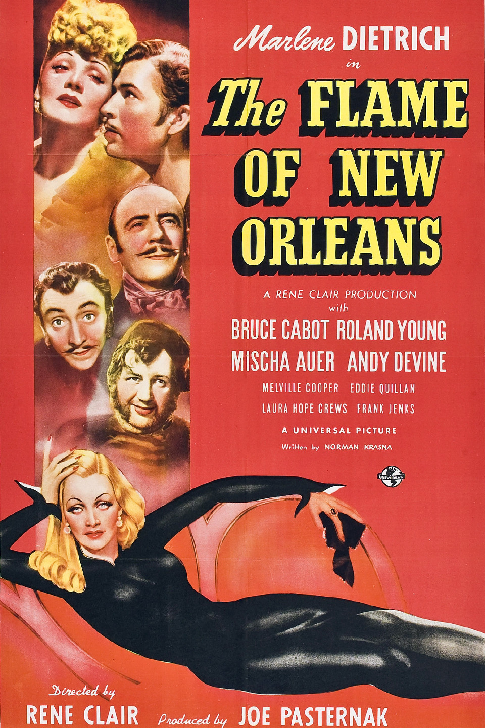 The Flame of New Orleans (1941) starring Marlene Dietrich on DVD on DVD