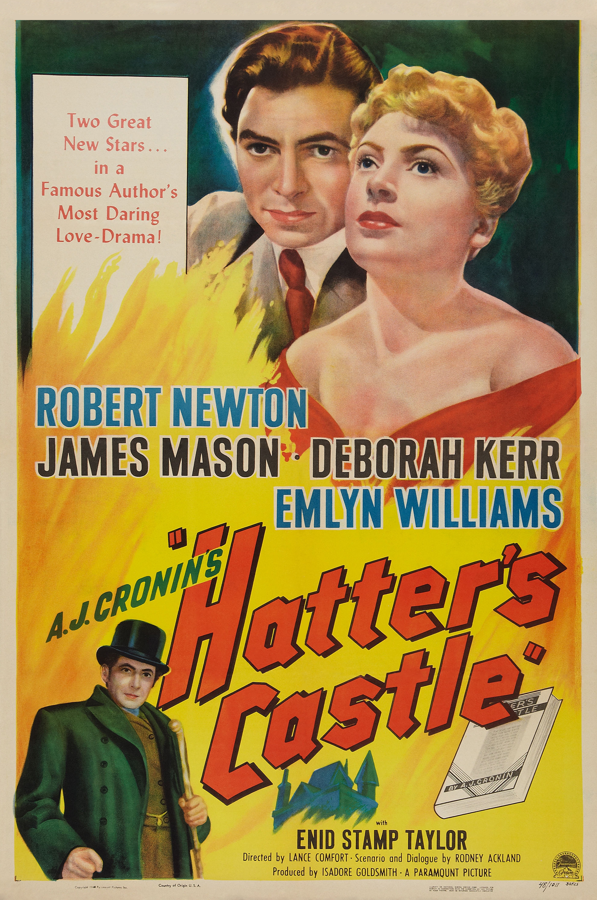 A.J. Cronin's Hatter's Castle (1942) starring Robert Newton on DVD on DVD