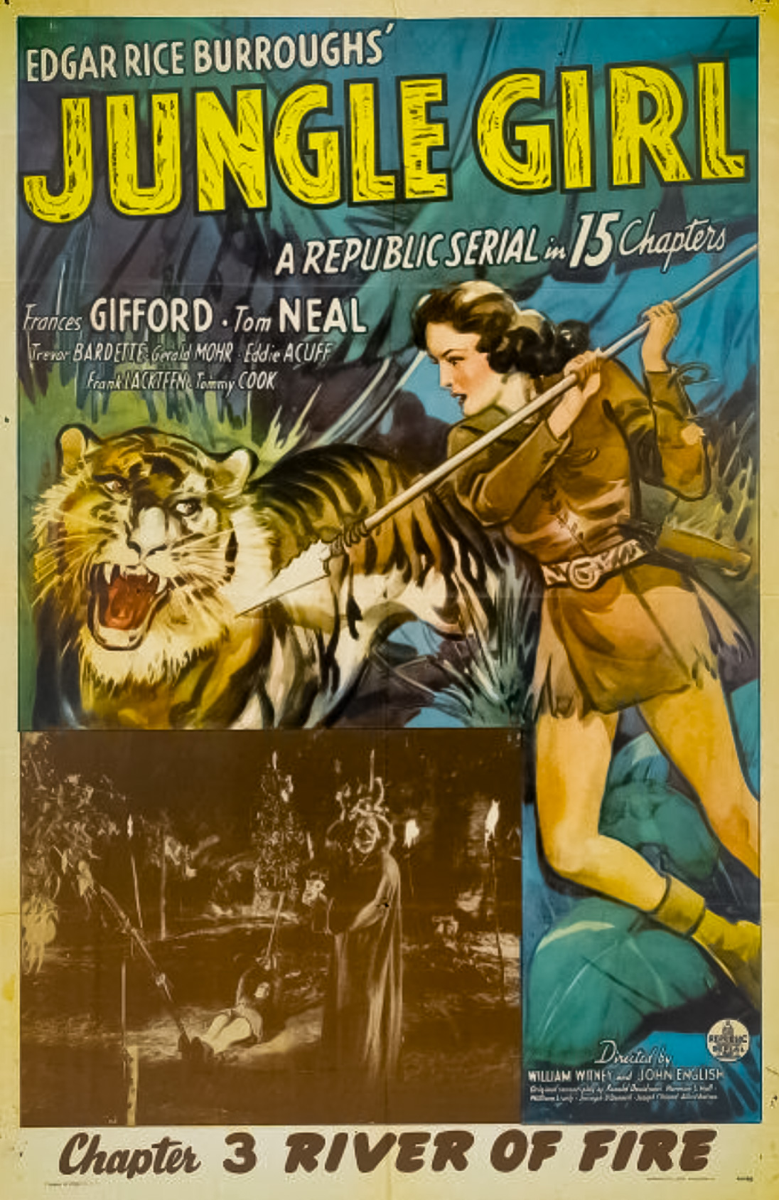 Jungle Girl (1941) starring Frances Gifford on DVD on DVD