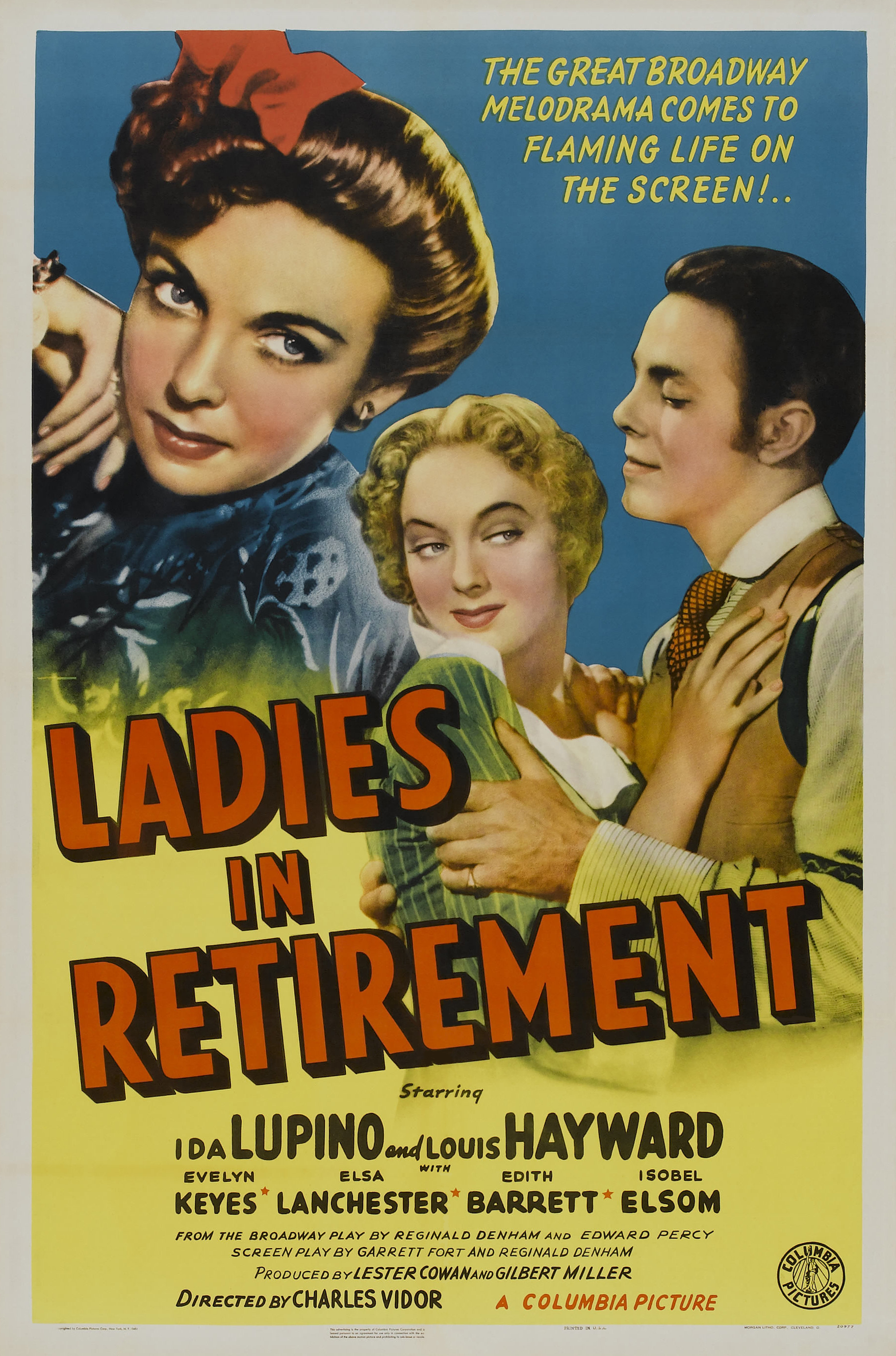 Ladies in Retirement (1941) starring Ida Lupino on DVD on DVD