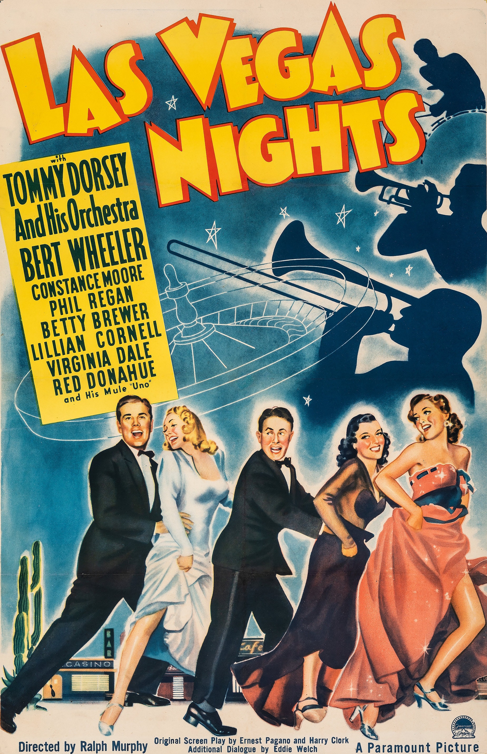 Las Vegas Nights (1941) starring Phil Regan on DVD on DVD
