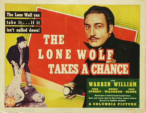 The Lone Wolf Takes a Chance (1941) starring Warren William on DVD on DVD